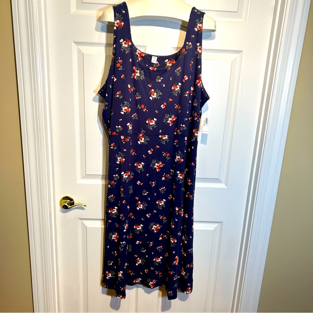 Old Navy Floral Print Sleeveless Dress